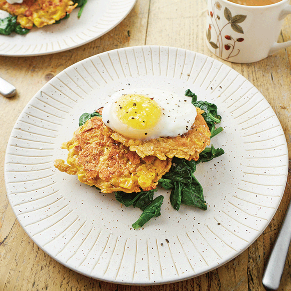 Sweetcorn fritters