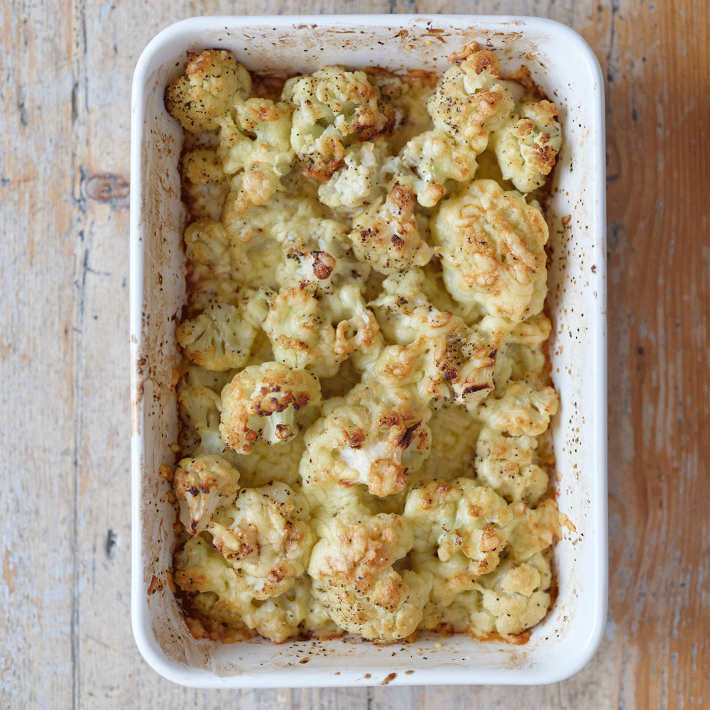 Quick cauliflower cheese