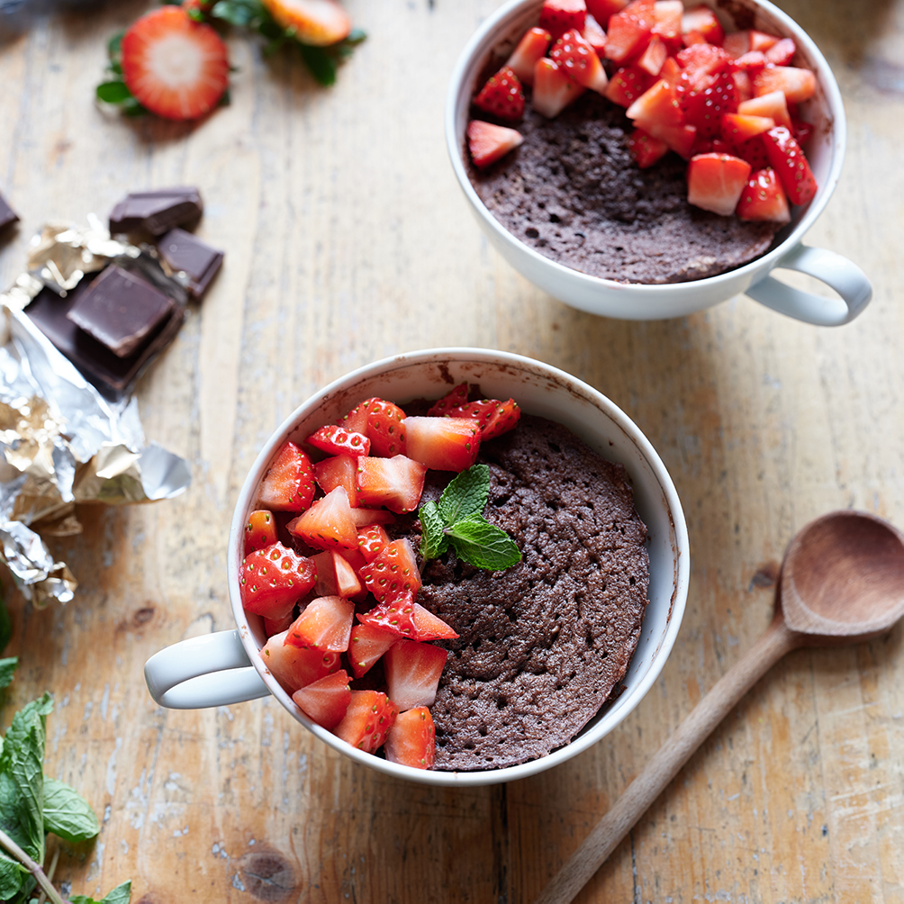 Chocolate mug cake