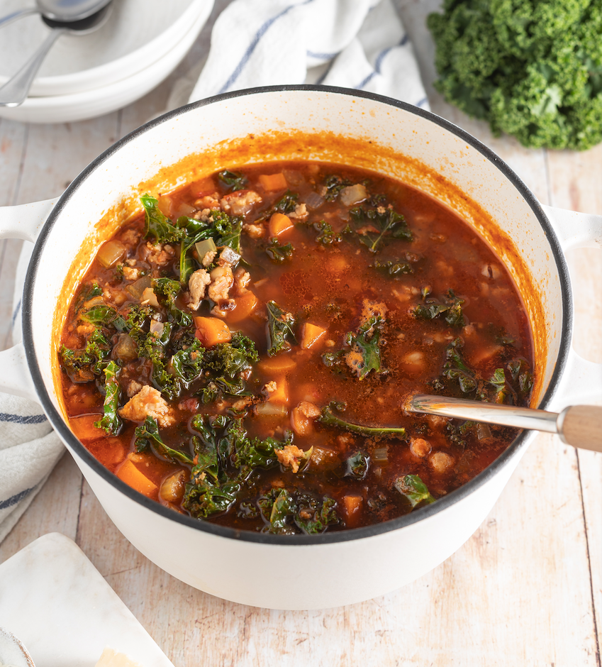 Sausage and Fennel Minestrone